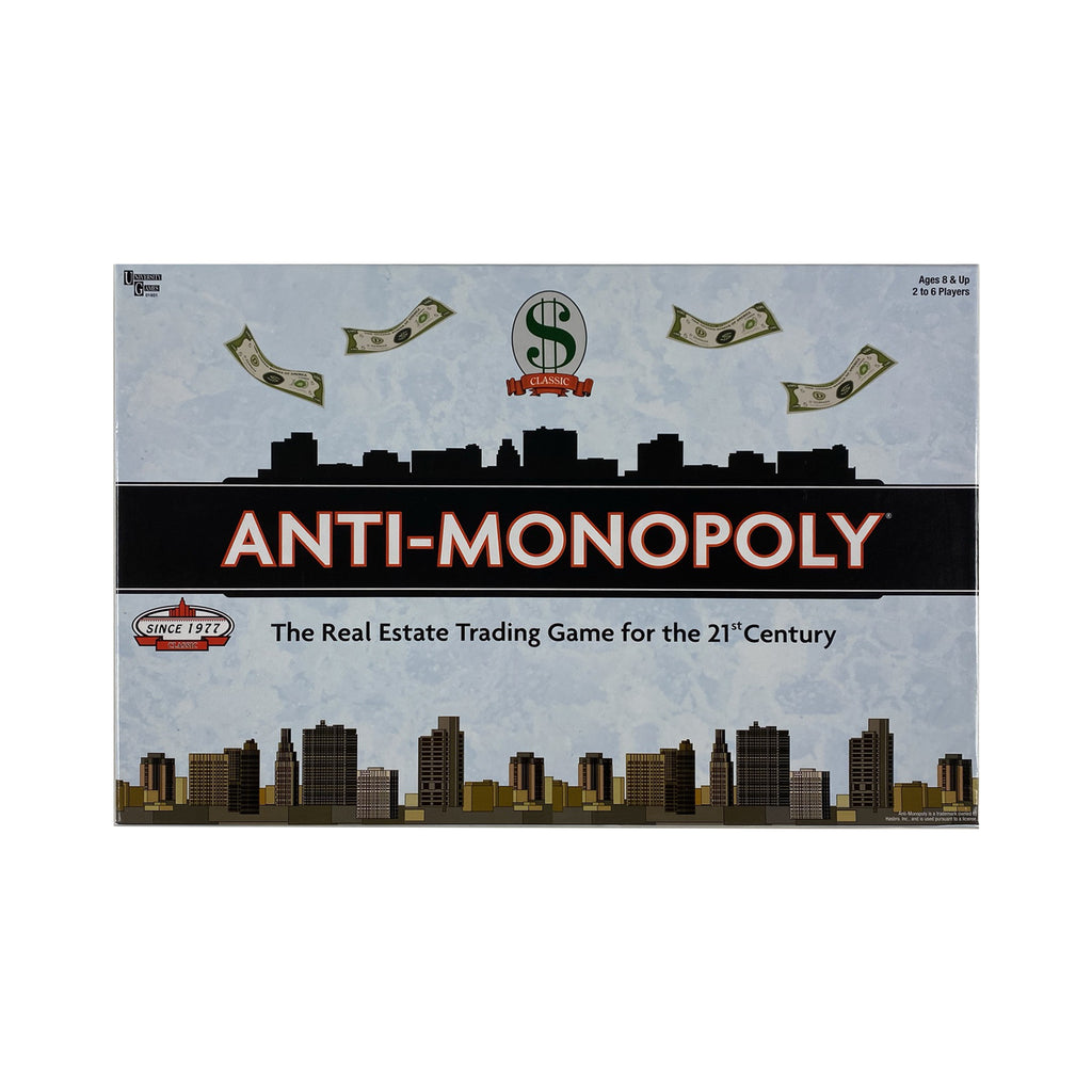 Anti-Monopoly Board Game 