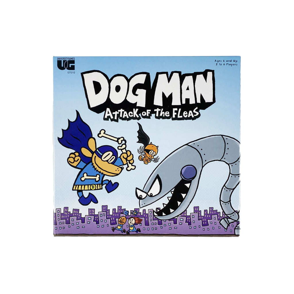 Dog Man Attack of the Fleas Board Game 