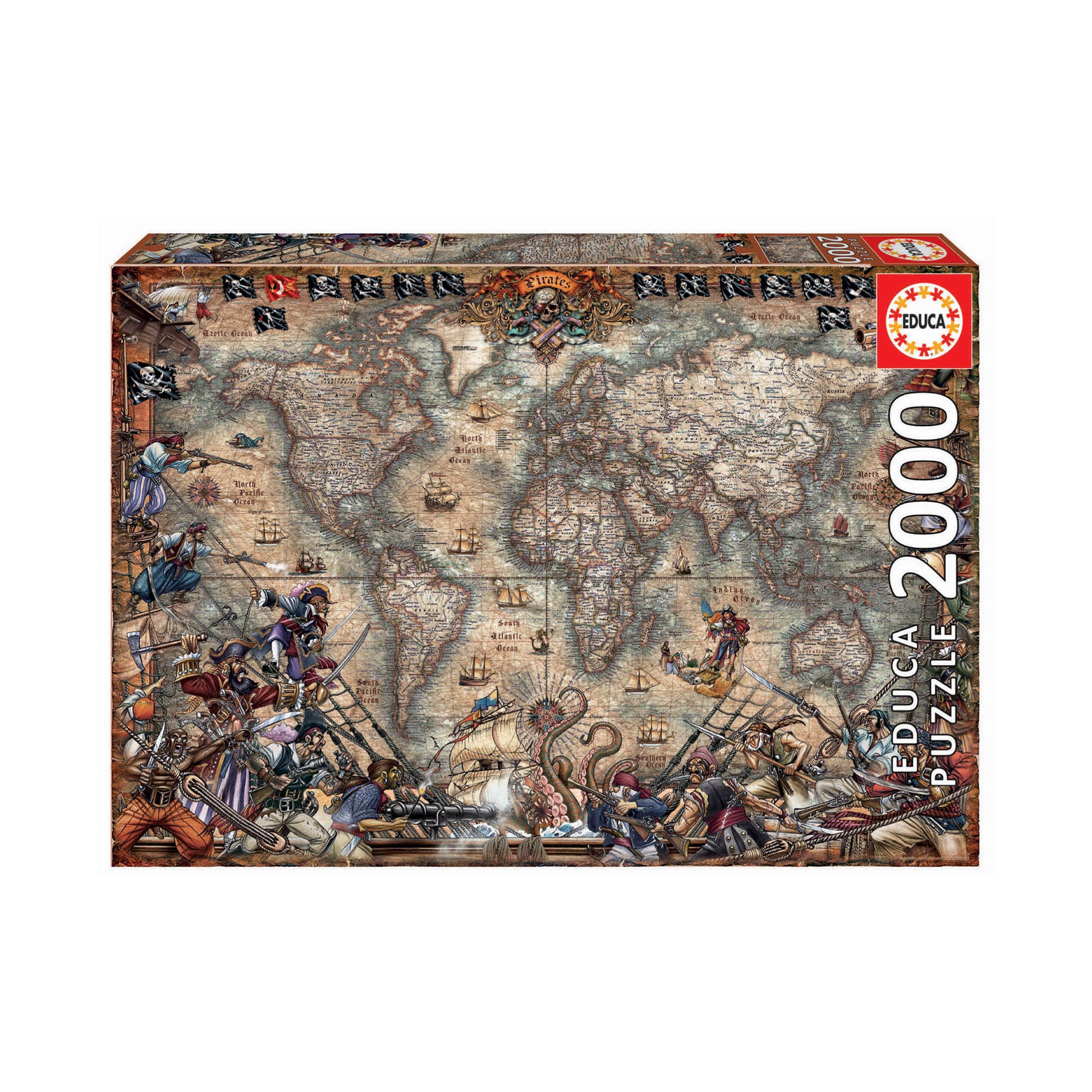Educa borras Puzzle Mapa de Europa 1000 piezas Multicolor| Kidinn Educa borras Puzzle Mapa de Europa 1000 piezas Multicolor| Kidinn