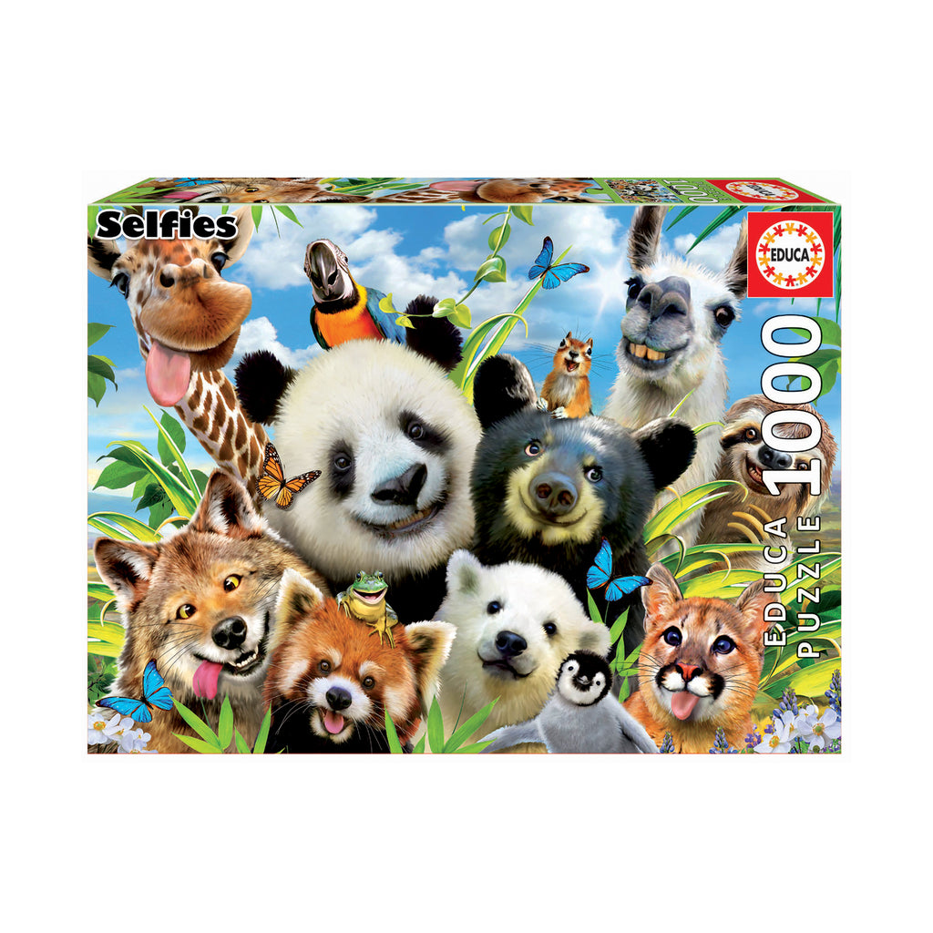 Educa Llama Drama Selfie 1000 Piece Puzzle