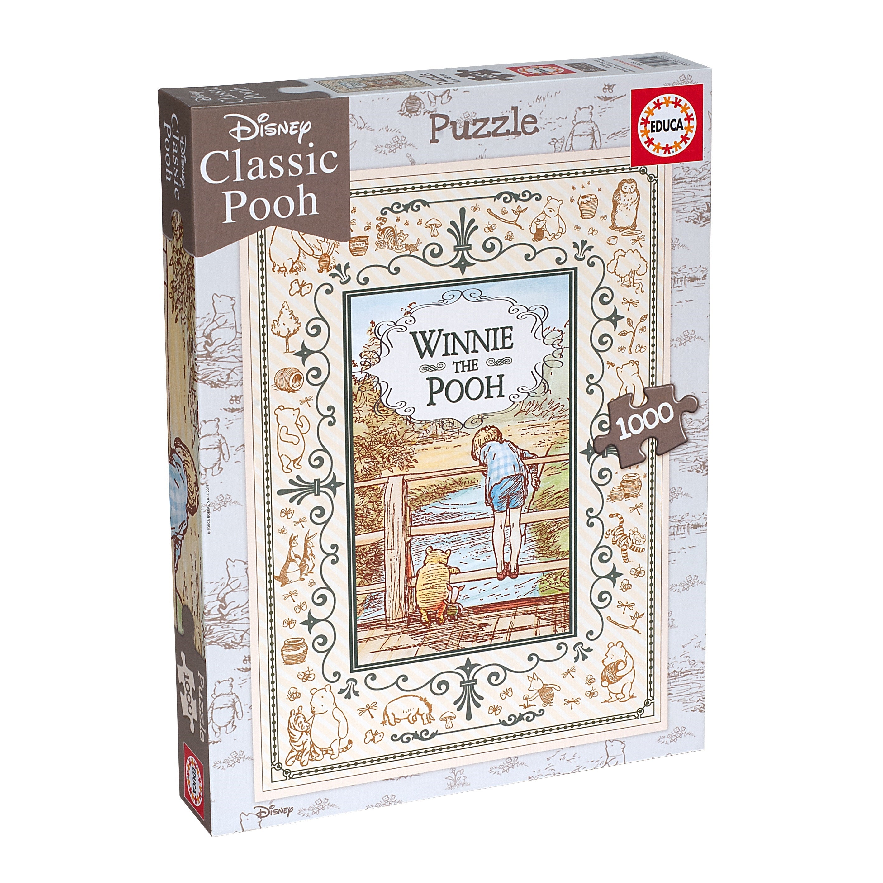 Educa Winnie the Pooh Poohsticks 1000 Piece Puzzle – Are You Game UK