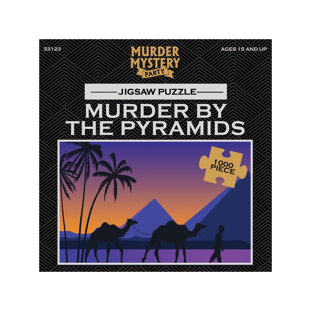 Murder by the Pyramids Mystery Puzzle