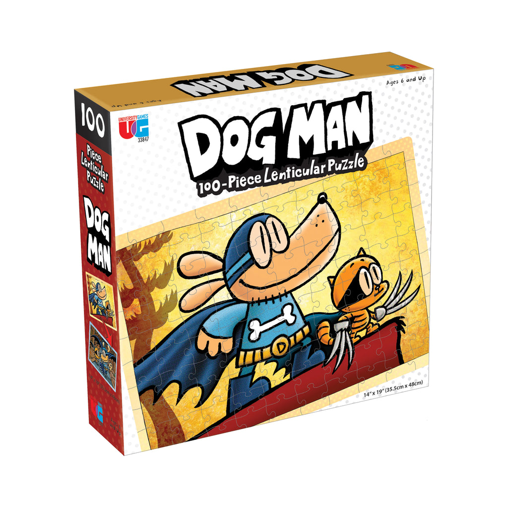 Dog Man Adventures Lenticular Puzzle