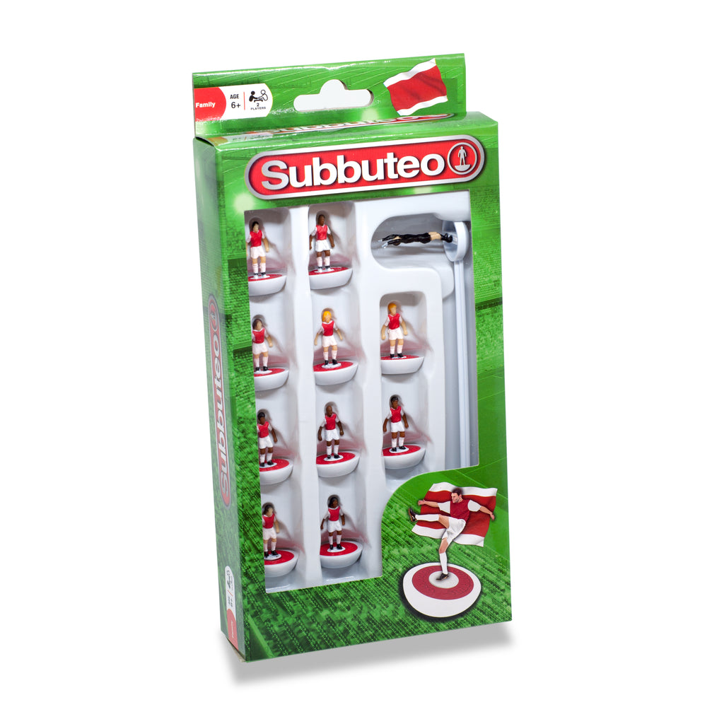 Subbuteo Red and White Kit Players 