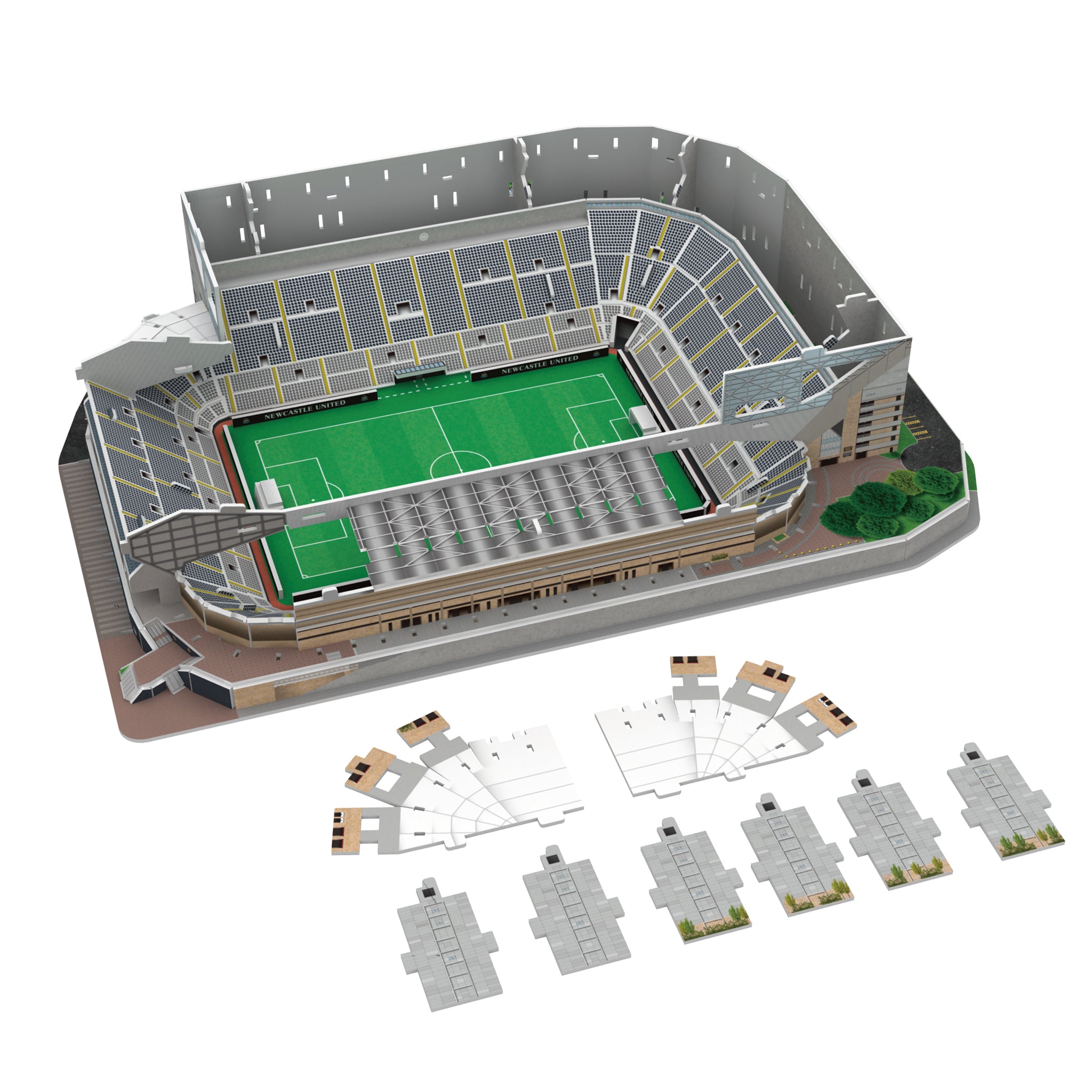 Newcastle United St. James' Park Stadium 3D Puzzle – Are You Game UK