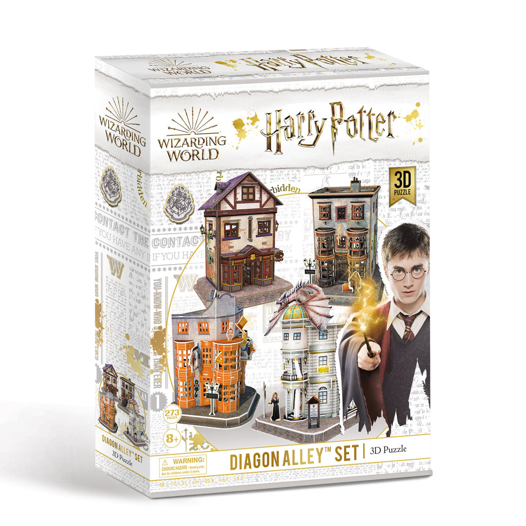 Harry Potter Diagon Alley 4 in 1 3D Puzzle