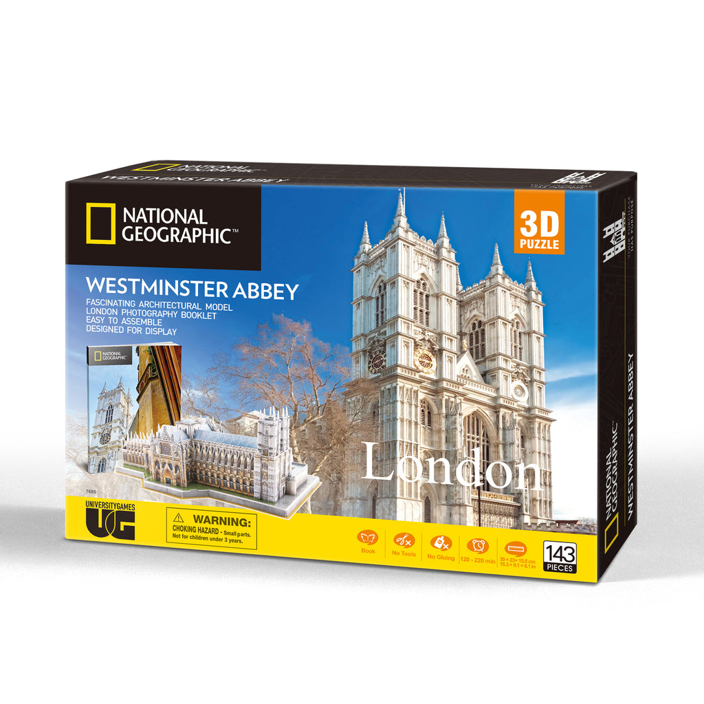 National Geographic Westminster Abbey 3D Puzzle