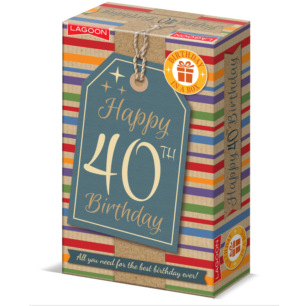 40th Birthday box 