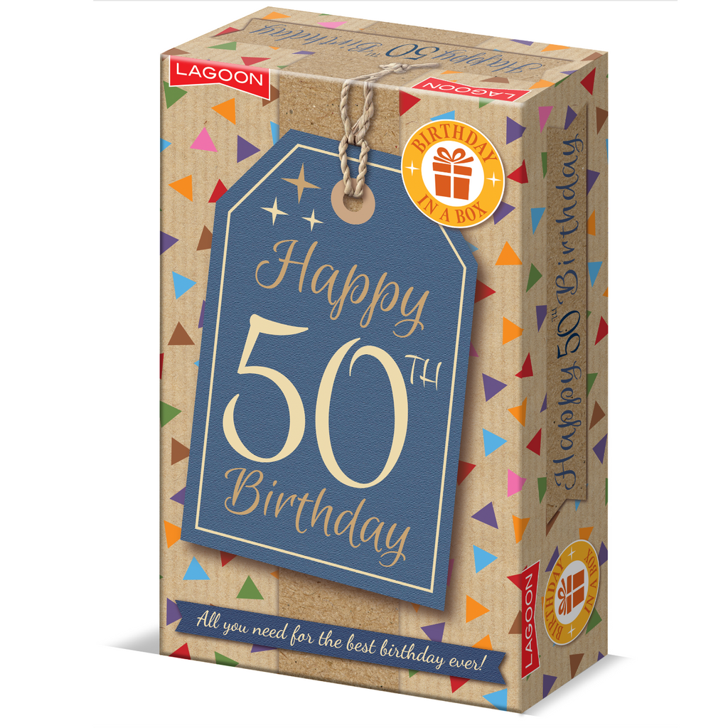 50th Birthday box 