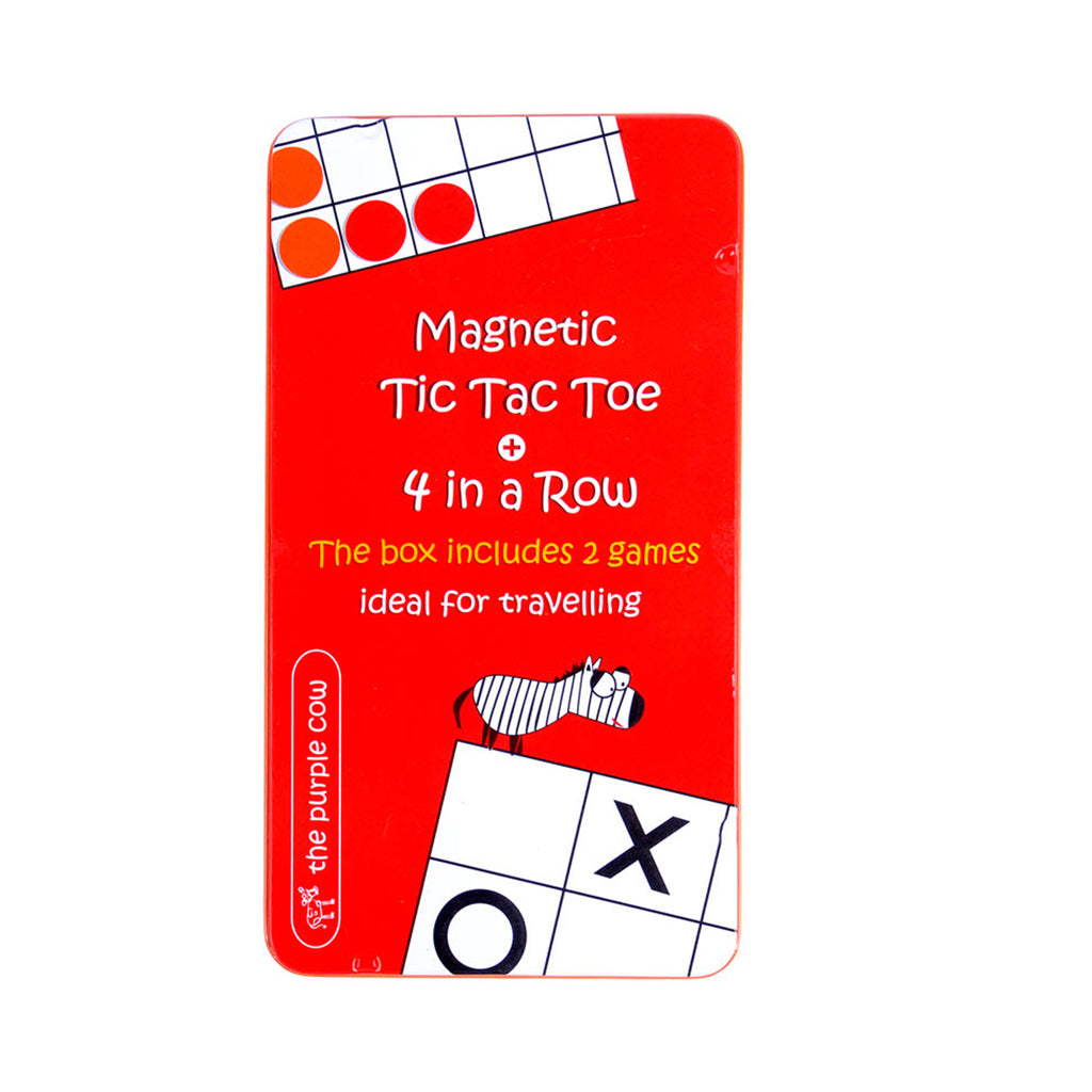 4 In A Row & Tic Tac Toe To Go Magnetic Travel Game