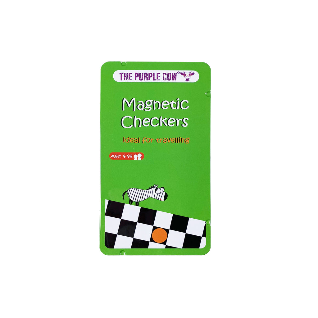 Checkers To Go Magnetic Travel Game