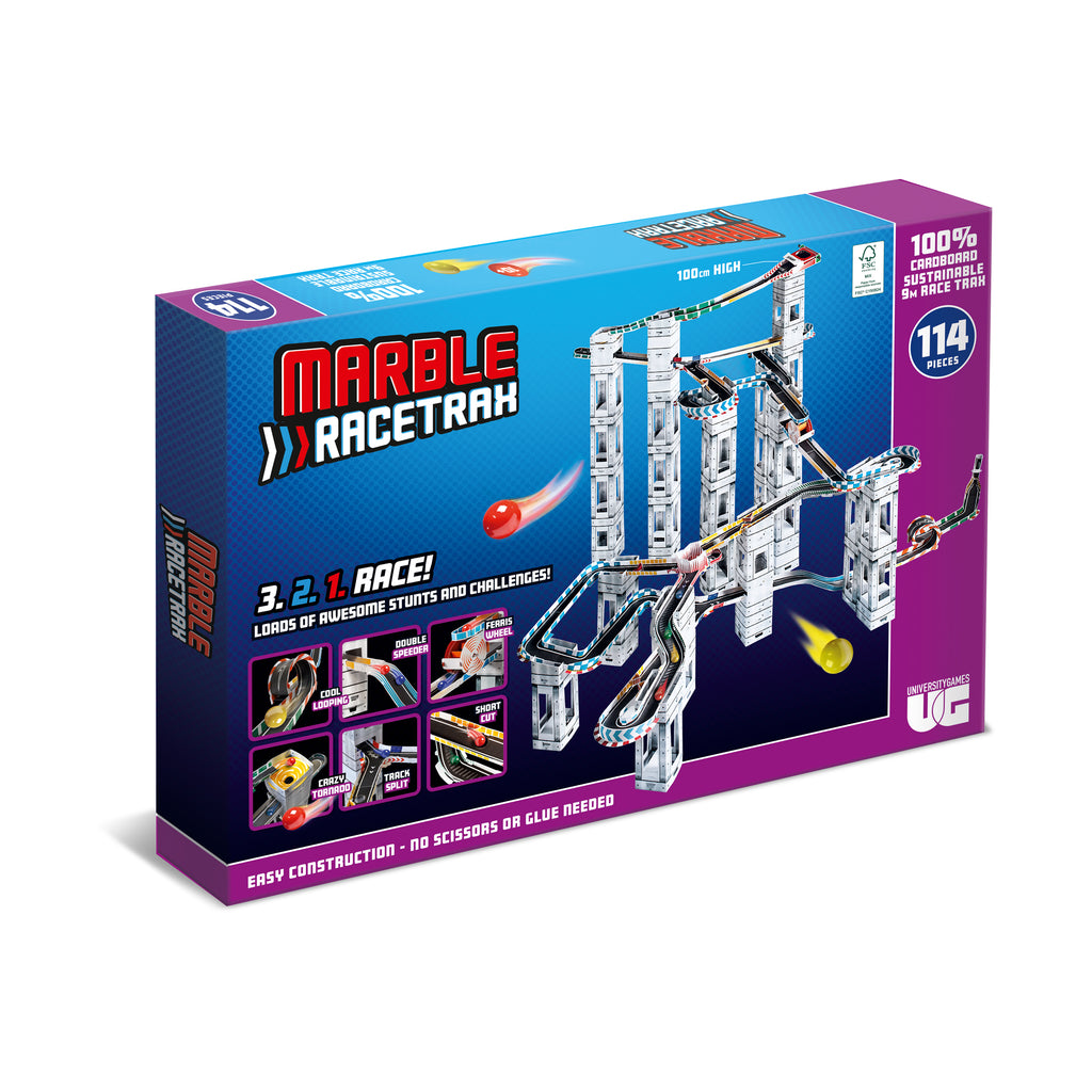 114 Piece Marble RaceTrax